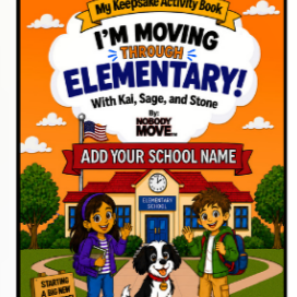 Nobody Move - Kids' Moving Activity Books logo